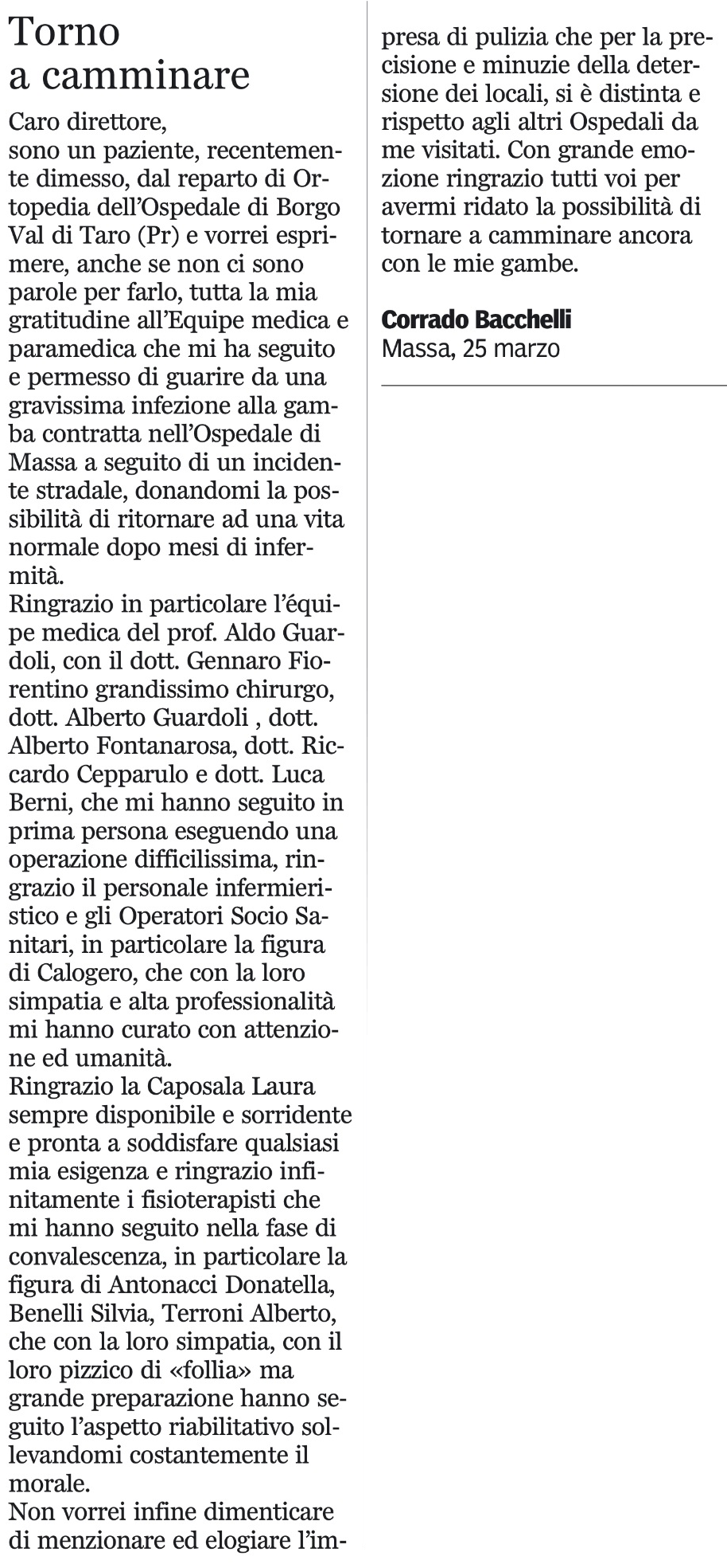 gazzetta parma 05.04.2014